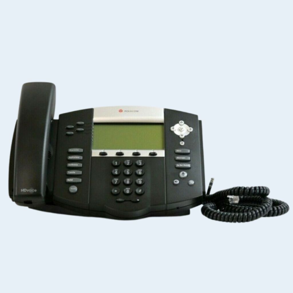 Polycom 650 phone, Wired